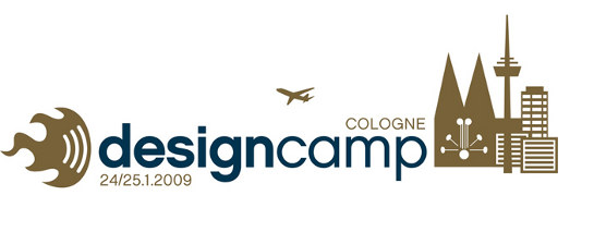 Logo des Designcamps in Köln